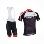 2013 Maillot Cyclisme Castelli Noir Manches Courtes Et Cuissard