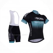 2017 Maillot Cyclisme Bora Noir Manches Courtes Et Cuissard