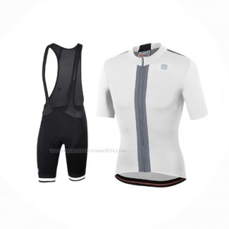 2020 Maillot Cyclisme Sportful Blanc Manches Courtes Et Cuissard