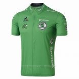 2016 Maillot Cyclisme Tour De France Vert Manches Courtes