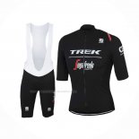 2017 Maillot Cyclisme Trek Segafredo Noir Manches Courtes Et Cuissard