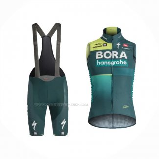 2024 Gilet Coupe-vent Bora-Hansgrone Vert Et Cuissard