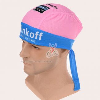 2015 Saxo Bank Tinkoff Foulard Cyclisme Rose