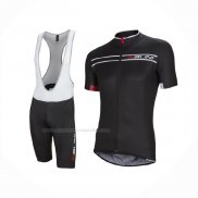 2016 Maillot Cyclisme Nalini Noir Manches Courtes Et Cuissard