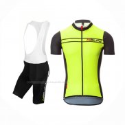 2017 Maillot Cyclisme Nalini Sinello Ti Vert Manches Courtes Et Cuissard