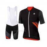 2017 Maillot Cyclisme Sportful R&d Ultraskin Noir Manches Courtes Et Cuissard