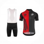 2018 Maillot Cyclisme Assos SS.Capeepicxc Rouge Manches Courtes Et Cuissard