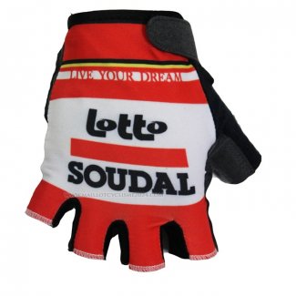 2020 Lotto Belisol Gants Ete Cyclisme Rouge