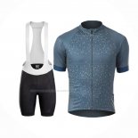 2020 Maillot Cyclisme Bontrager Gris Manches Courtes Et Cuissard