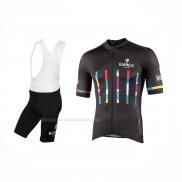 2021 Maillot Cyclisme Bianchi Noir Manches Courtes Et Cuissard(3)