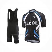 2021 Maillot Cyclisme Le Col Noir Manches Courtes Et Cuissard(1)