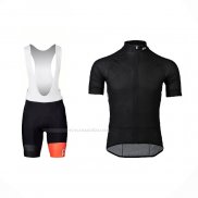 2021 Maillot Cyclisme POC Noir Manches Courtes Et Cuissard