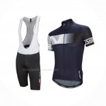 2016 Maillot Cyclisme Nalini Fonce Bleu Manches Courtes Et Cuissard