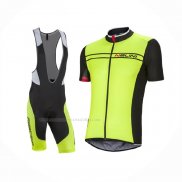 2016 Maillot Cyclisme Nalini Vert Manches Courtes Et Cuissard