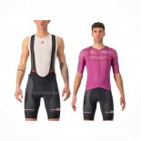 2024 Maillot Cyclisme Giro d'Italia Violet Manches Courtes Et Cuissard