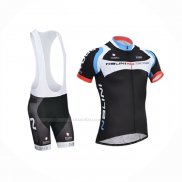 2014 Maillot Cyclisme Nalini Noir Manches Courtes Et Cuissard