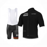 2017 Maillot Cyclisme Lotto Soudal Noir Manches Courtes Et Cuissard