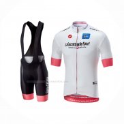 2018 Maillot Cyclisme Giro D'italie Blanc Manches Courtes Et Cuissard