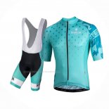 2019 Maillot Cyclisme Bianchi MTX Vert Manches Courtes Et Cuissard