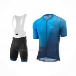 2022 Maillot Cyclisme Loffler Bleu Manches Courtes Et Cuissard