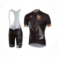 2017 Maillot Cyclisme Castelli Maratona Noir Manches Courtes Et Cuissard