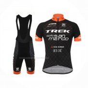 2017 Maillot Cyclisme Trek Noir Manches Courtes Et Cuissard