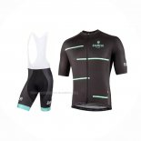 2021 Maillot Cyclisme Bianchi Noir Manches Courtes Et Cuissard(2)