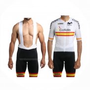 2024 Maillot Cyclisme Cofidis Blanc Manches Courtes Et Cuissard