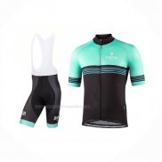 2021 Maillot Cyclisme Bianchi Lumiere Vert Manches Courtes Et Cuissard(1)