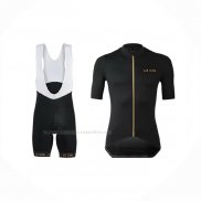 2019 Maillot Cyclisme Lecol Noir Manches Courtes Et Cuissard