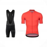 2021 Maillot Cyclisme Pearl Izumi Rouge Manches Courtes Et Cuissard