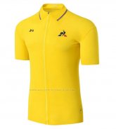 2017 Maillot Cyclisme Coq Sportif Tour De France Jaune Manches Courtes