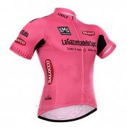 2015 Maillot Cyclisme Giro D'italie Rose Manches Courtes