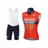 2017 Gilet Coupe-vent Bahrain Merida Orange Et Cuissard