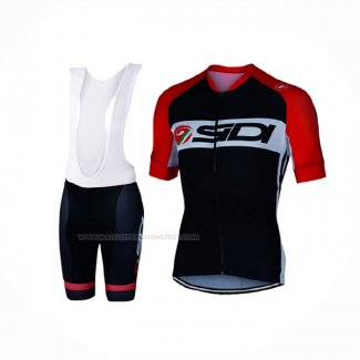 2017 Maillot Cyclisme Castelli SIDI Noir Manches Courtes Et Cuissard