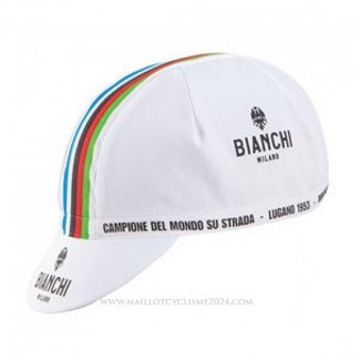 2018 Bianchi Casquette Cyclisme Blanc