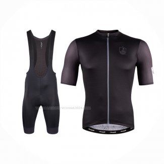 2022 Maillot Cyclisme Campagnolo Noir Manches Courtes Et Cuissard