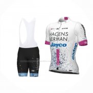 2024 Maillot Cyclisme Hagens Berman Axeon Rose Manches Courtes Et Cuissard