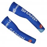 2014 Garmin Manchettes Cyclisme Bleu