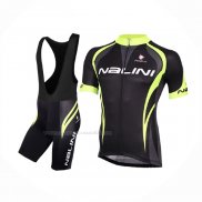 2017 Maillot Cyclisme Nalini Predazzo Noir Manches Courtes Et Cuissard