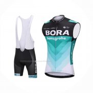 2018 Gilet Coupe-vent Bora Noir Vert Et Cuissard