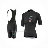 2021 Maillot Cyclisme Femme Liv Noir Manches Courtes Et Cuissard