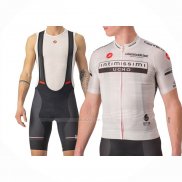 2023 Maillot Cyclisme Giro D'italie Blanc Manches Courtes Et Cuissard(2)