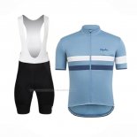 2018 Maillot Cyclisme Rapha Bleu Bleu Profond Manches Courtes Et Cuissard