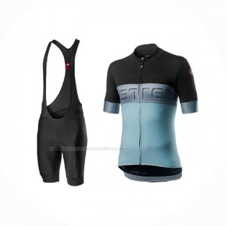 2020 Maillot Cyclisme Castelli Bleu Manches Courtes Et Cuissard