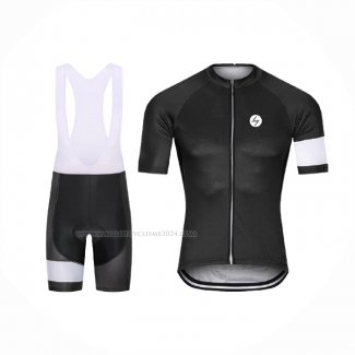 2021 Maillot Cyclisme Steep Noir Manches Courtes Et Cuissard