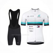 2020 Maillot Cyclisme Assos Blanc Bleu Noir Manches Courtes Et Cuissard