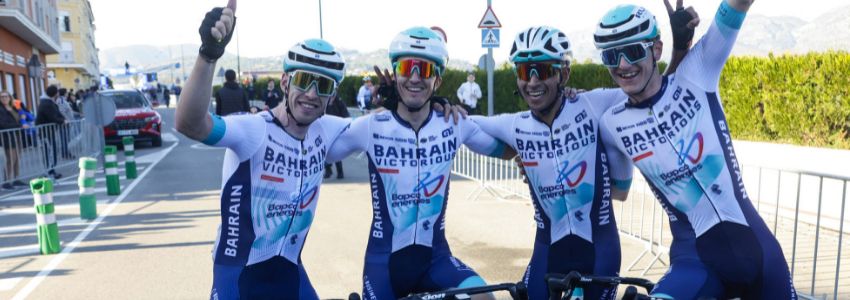 maillot cyclisme Bahrain Victorious