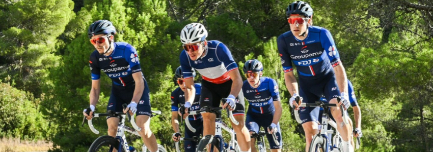 maillot cyclisme Groupama-FDJ